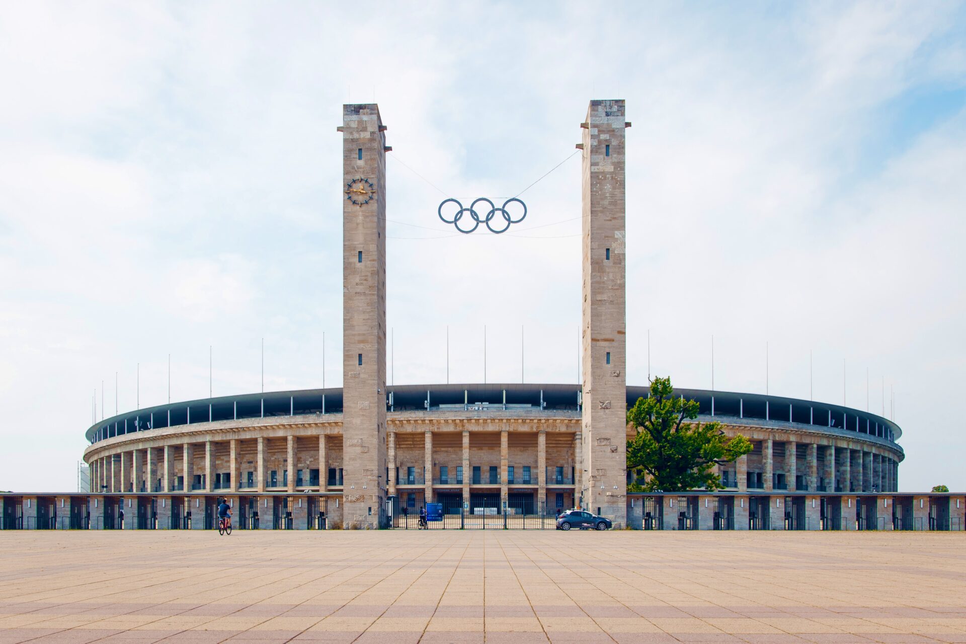 Olympiastadion Berlin Vorderansicht
